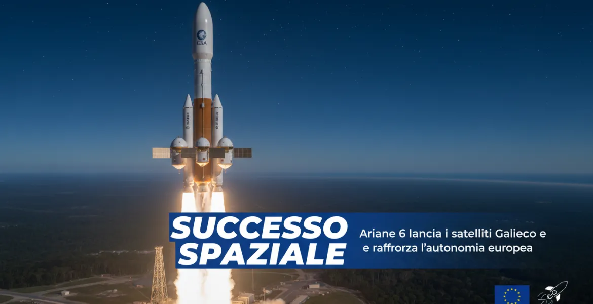Successo Spaziale: Ariane 6 lancia i satelliti Galileo e rafforza l'autonomia europea