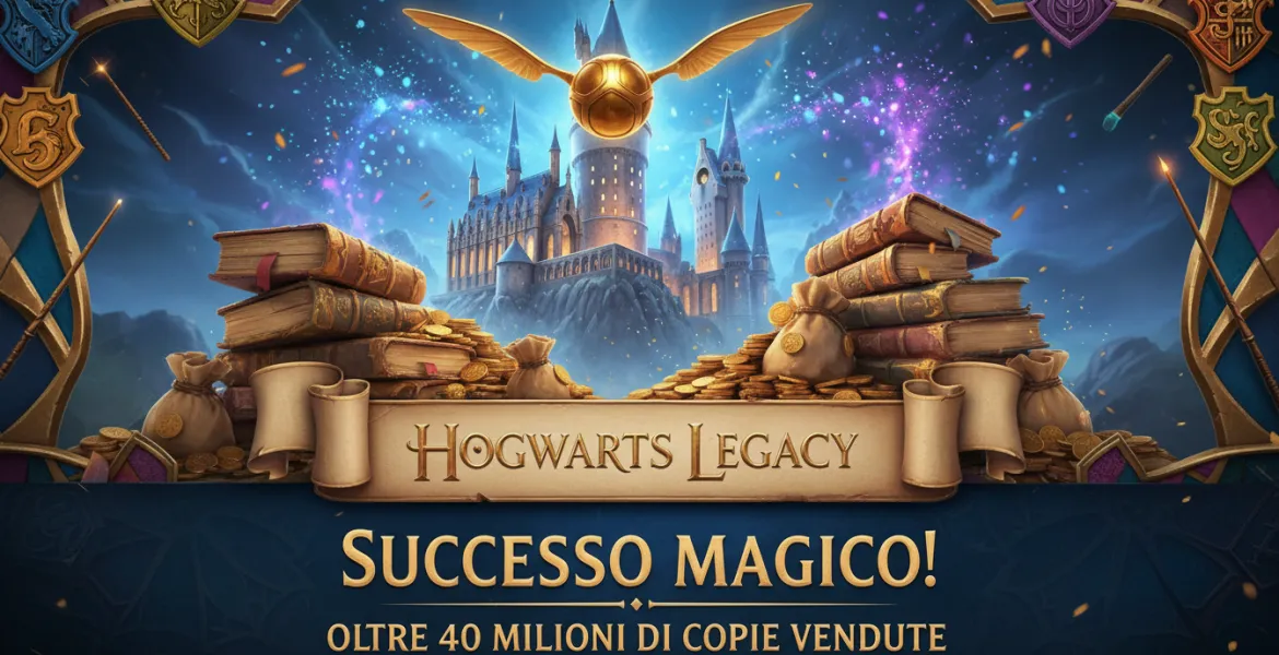 Hogwarts Legacy: Successo magico! Vendute oltre 40 milioni di copie