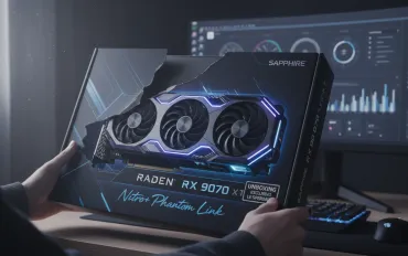 Sapphire Radeon RX 9070 XT Nitro+ Phantom Link: Unboxing esclusivo riaccende le speranze