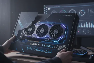 Sapphire Radeon RX 9070 XT Nitro+ Phantom Link: Unboxing esclusivo riaccende le speranze