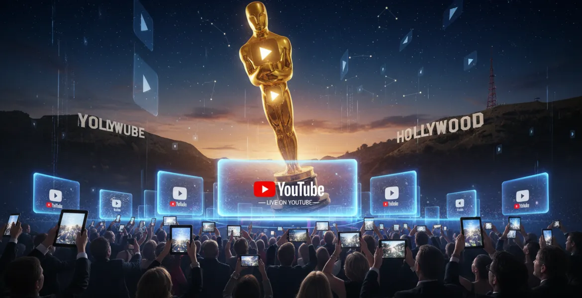 Gli Oscar sbarcano su YouTube: Rivoluzione nella trasmissione della cerimonia
