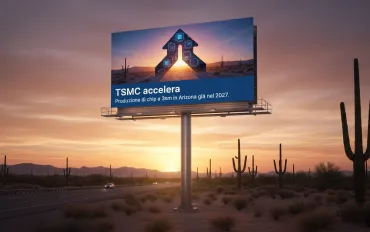 TSMC accelera: produzione di chip a 3nm in Arizona già nel 2027