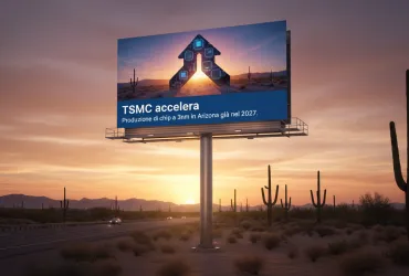 TSMC accelera: produzione di chip a 3nm in Arizona già nel 2027