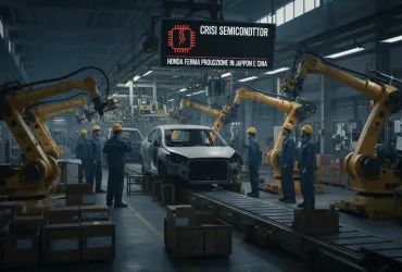 Crisi semiconduttori: Honda ferma la produzione in Giappone e Cina