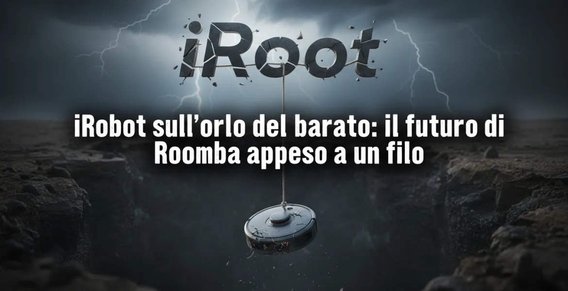 iRobot sull'orlo del baratro: il futuro di Roomba appeso a un filo