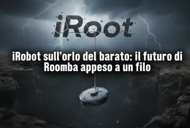 iRobot sull'orlo del baratro: il futuro di Roomba appeso a un filo