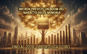 Micron prevede un boom del mercato della memoria fino al 2028: opportunità d'oro