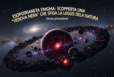 Esopianeta Enigma: Scoperta una 'Vedova Nera' che sfidano le leggi della natura