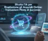 Visa sfrutta l'IA per rivoluzionare gli acquisti online: Transazioni pilota di successo