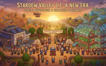 Stardew Valley: L'Aggiornamento 1.7 promette rivoluzioni sociali e nuove fattorie
