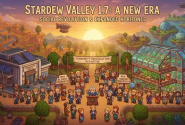 Stardew Valley: L'Aggiornamento 1.7 promette rivoluzioni sociali e nuove fattorie