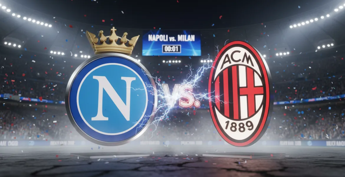 Napoli-Milan: resa dei conti tra Conte e Allegri in Supercoppa