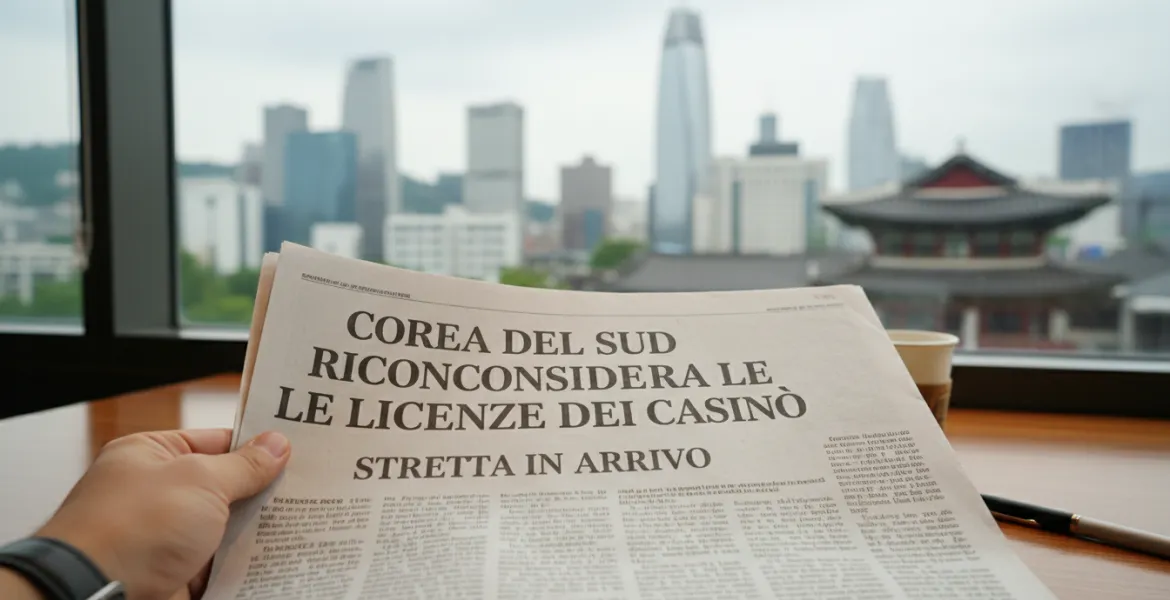 Corea del Sud riconsidera le licenze dei casinò: Stretta in arrivo