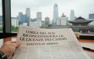 Corea del Sud riconsidera le licenze dei casinò: Stretta in arrivo