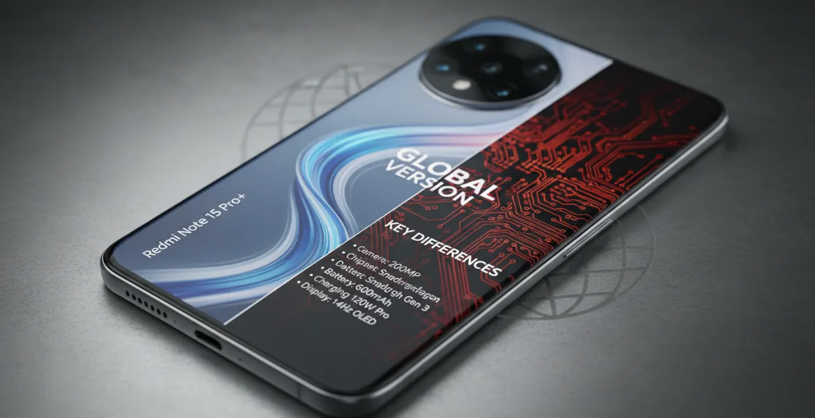 Redmi Note 15 Pro+: la versione globale sorprende con differenze chiave