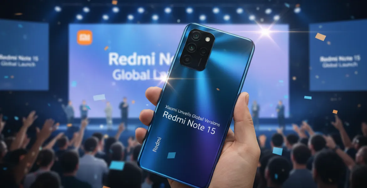 Redmi Note 15: Xiaomi alza il sipario sulle versioni globali