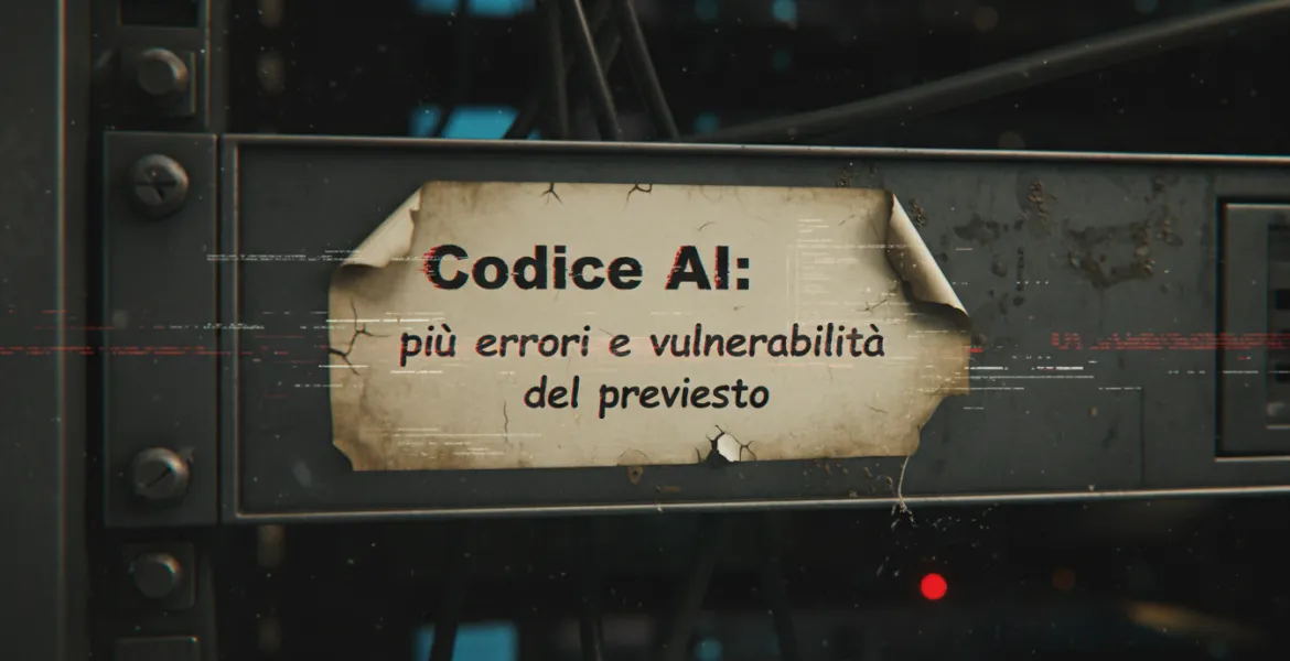 Codice AI: più errori e vulnerabilità del previsto