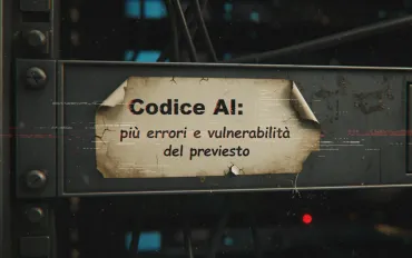 Codice AI: più errori e vulnerabilità del previsto