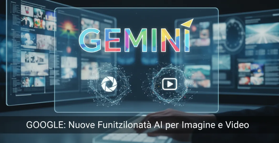 Gemini di Google: Nuove funzionalità AI per immagini e video