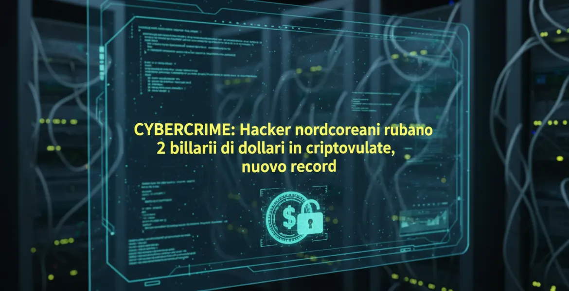 Cybercrime: Hacker nordcoreani rubano 2 miliardi di dollari in criptovalute, nuovo record