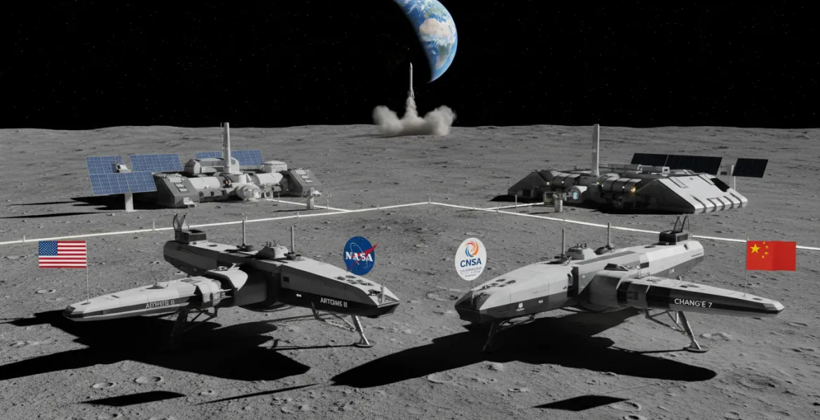 Ritorno alla Luna: La sfida spaziale tra USA e Cina si fa rovente