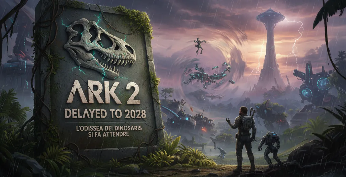 Ark 2 rimandato al 2028: L'Odissea dei dinosauri si fa attendere