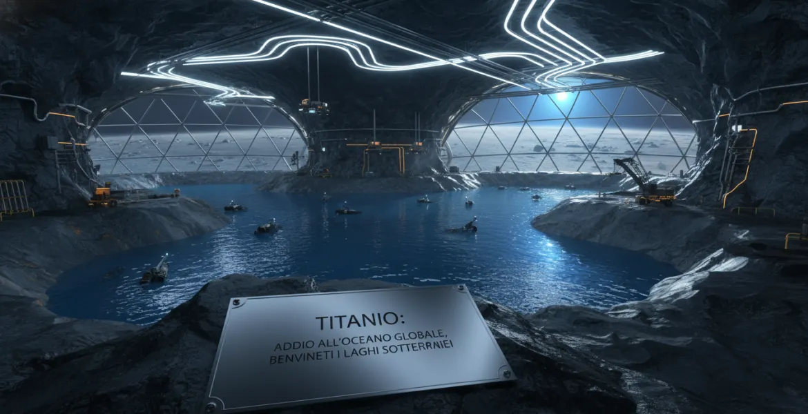Titanio: Addio all'oceano globale, benvenuti i laghi sotterranei
