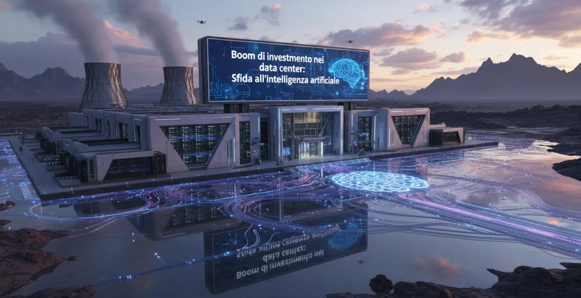 Boom di investimenti nei data center: Sfida all'Intelligenza artificiale