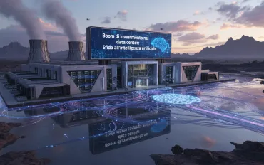 Boom di investimenti nei data center: Sfida all'Intelligenza artificiale