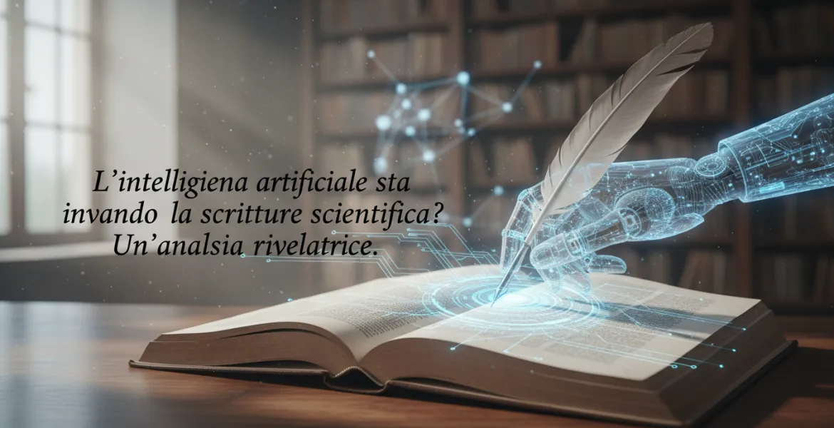 L'intelligenza artificiale sta invasendo la scrittura scientifica? Un'analisi rivelatrice