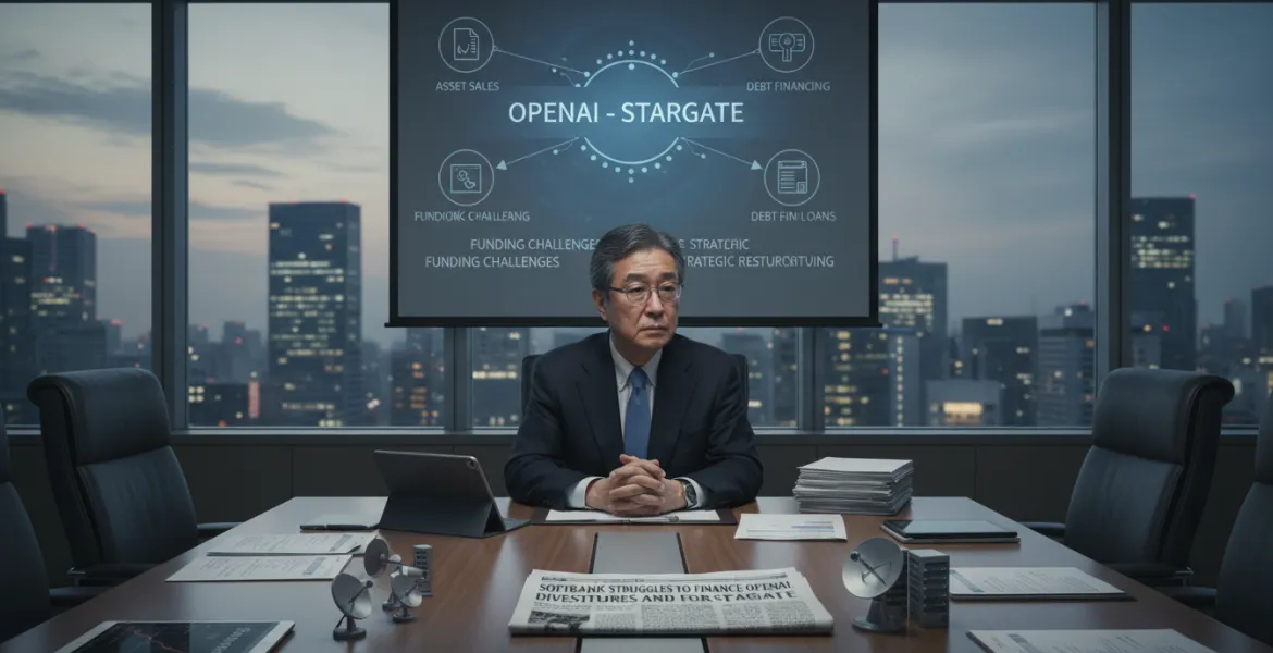 SoftBank fatica a finanziare OpenAI: Cessioni e prestiti per Stargate