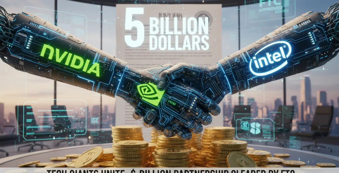 Nvidia e Intel: partnership da 5 miliardi di dollari approvata dalla FTC