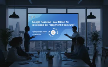 Google riassume i suoi talenti AI: la strategia dei dipendenti boomerang