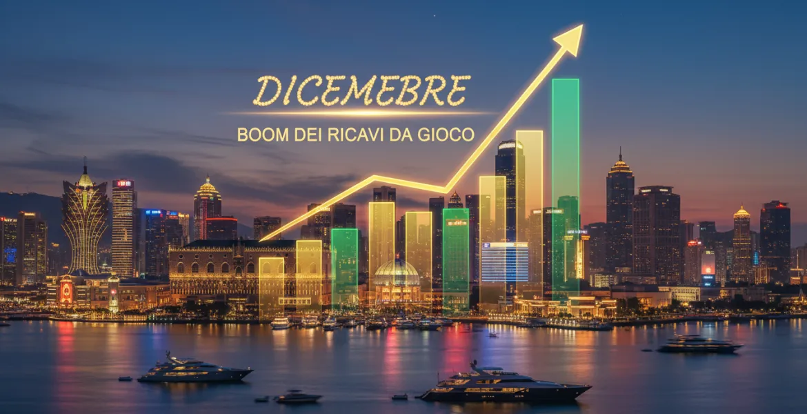 Macao verso un boom dei ricavi da gioco: previsioni ottimistiche per dicembre