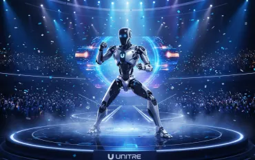 Il robot umanoide G1 di Unitree conquista il palco con Wang Leehom