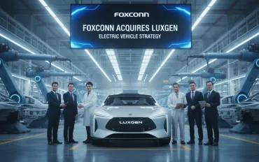 Foxconn punta sull'auto elettrica: acquisito il marchio Luxgen