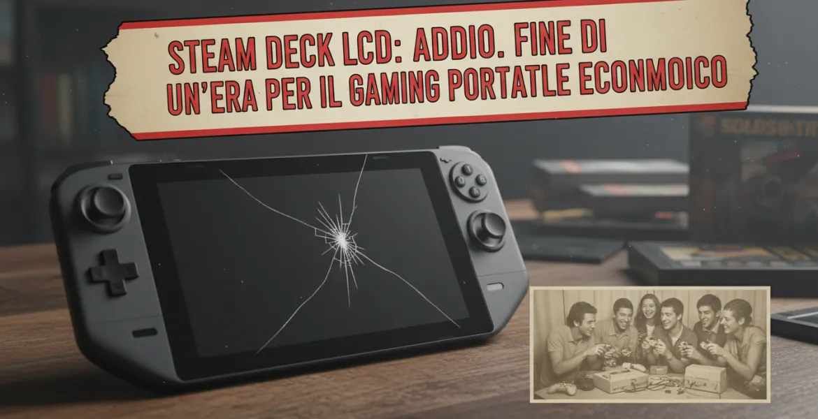 Steam Deck LCD addio: Fine di un'era per il gaming portatile economico