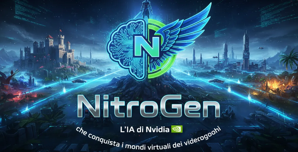 NitroGen: L'IA di Nvidia che conquista i mondi virtuali dei videogiochi