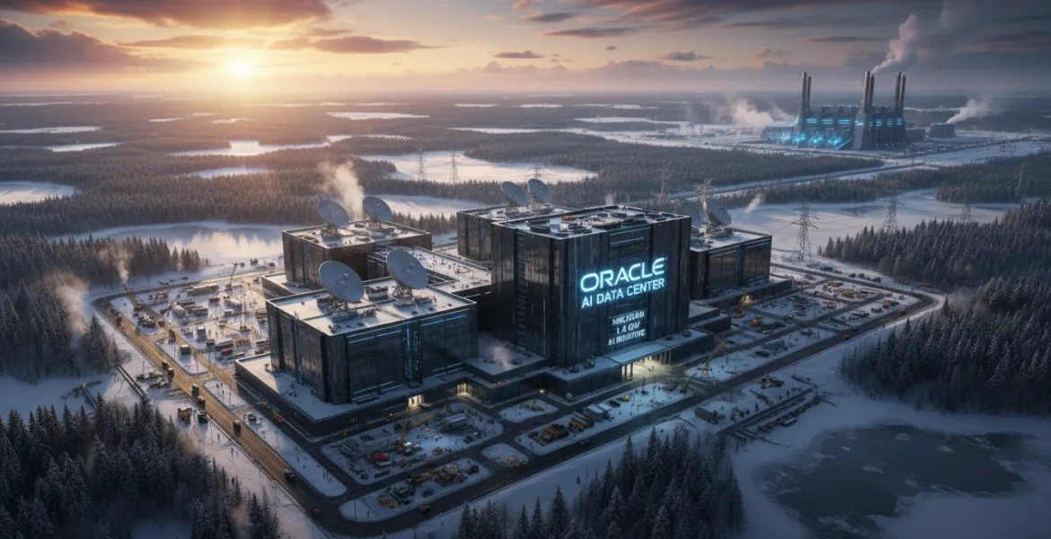 Oracle investe in Michigan: Maxi вata сenter da 1.4 GW per l'IA