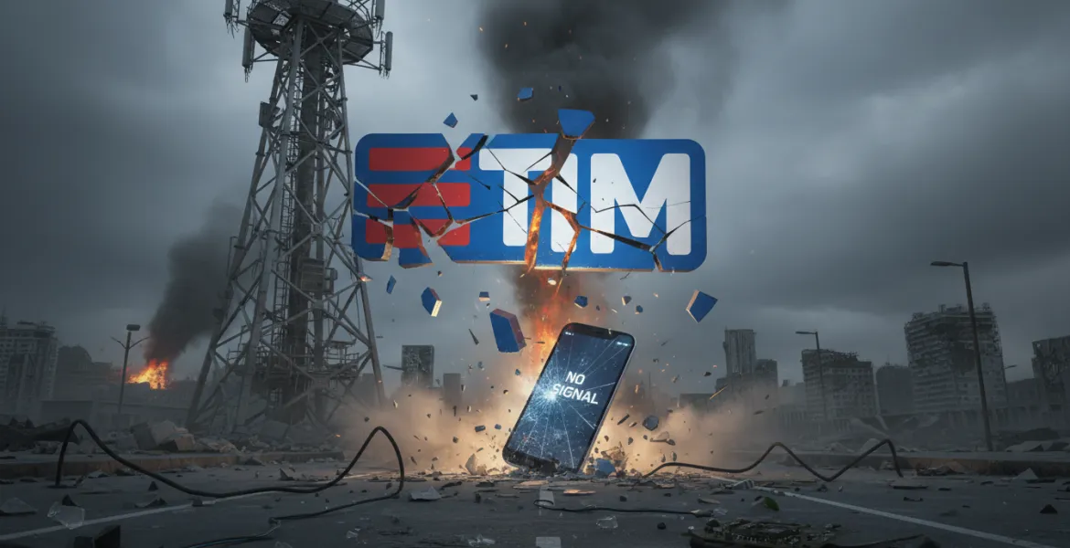 Blackout TIM: L'Italia offline?