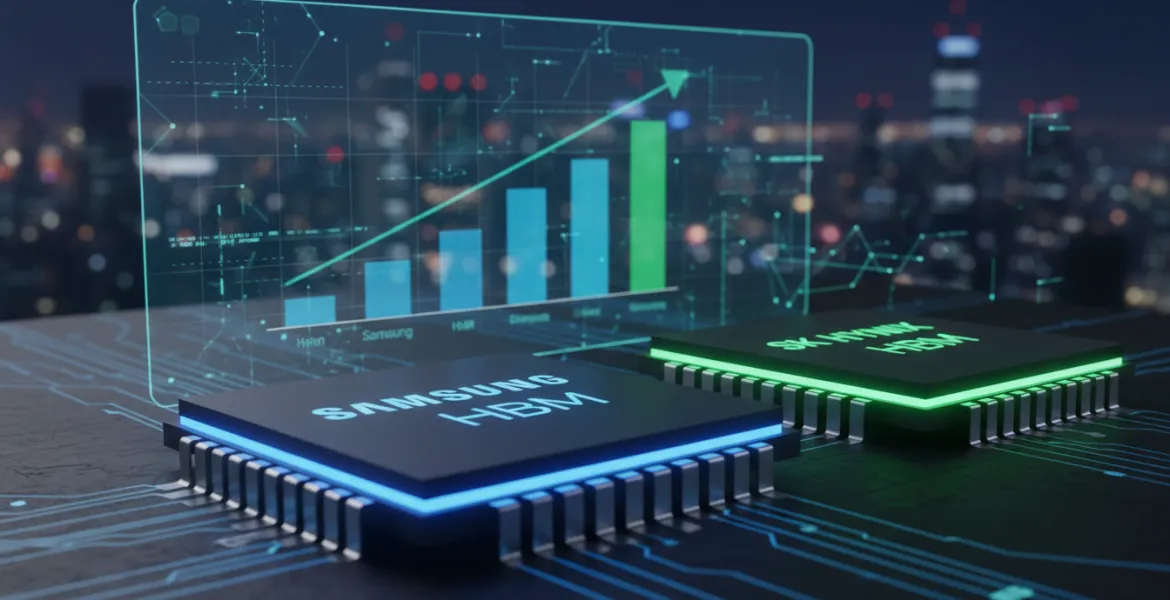 Samsung riconquista il secondo posto nel mercato HBM, sfida SK Hynix