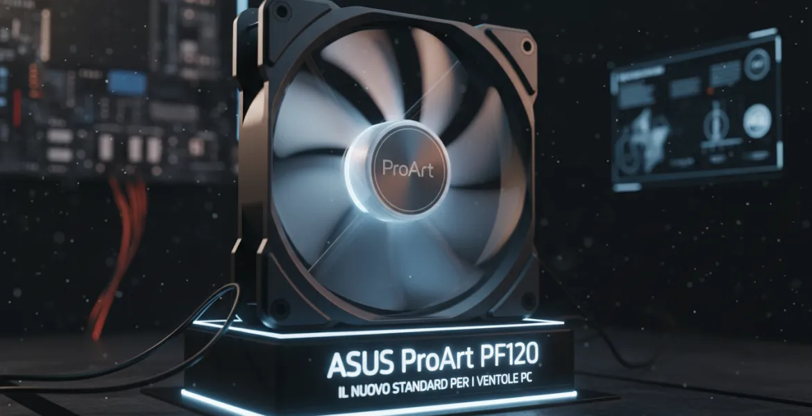 Asus ProArt PF120: Il nuovo standard per i ventole PC