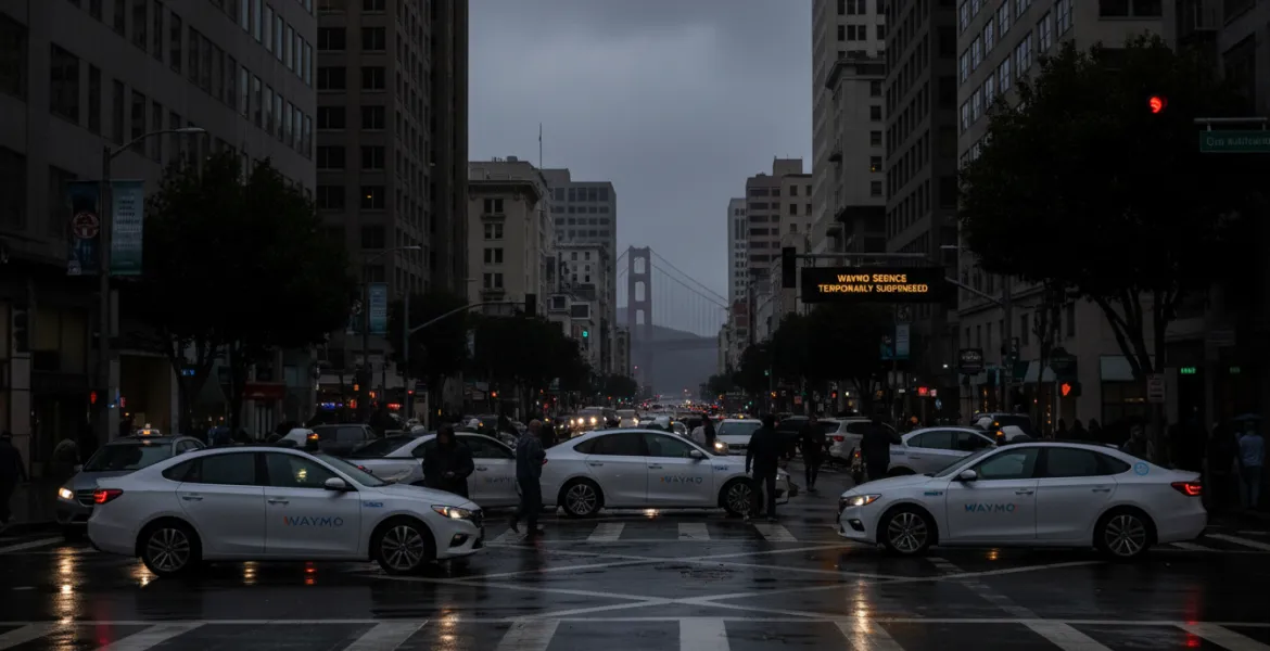 Blackout a San Francisco: Robotaxi Waymo nel caos, servizio sospeso
