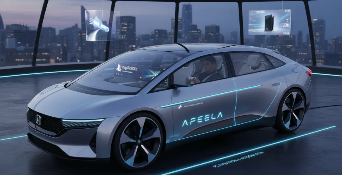 Afeela: L'auto del futuro di Sony e Honda ti farà giocare alla PS5