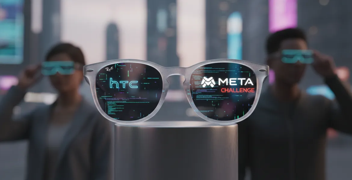 HTC sfida Meta nel mercato degli smart glasses puntando sull'open source