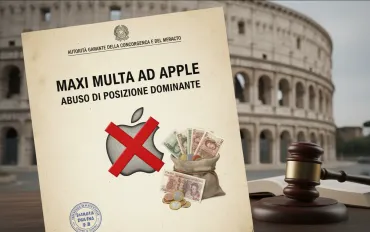 Maxi multa ad Apple in Italia: Abuso di posizione dominante