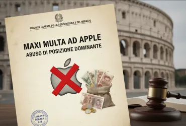 Maxi multa ad Apple in Italia: Abuso di posizione dominante