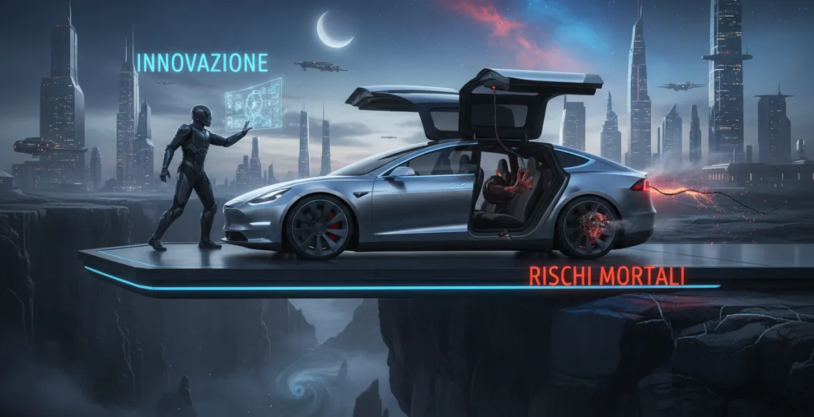 Tesla: Porte futuristiche, tra innovazione e rischi mortali