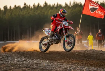 Marc Marquez romba di nuovo: in pista con la Ducati Desmo450 MX!