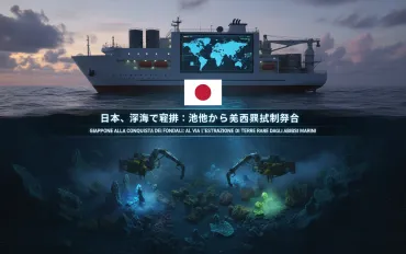 Giappone alla conquista dei fondali: al via l'estrazione di terre rare dagli abissi marini